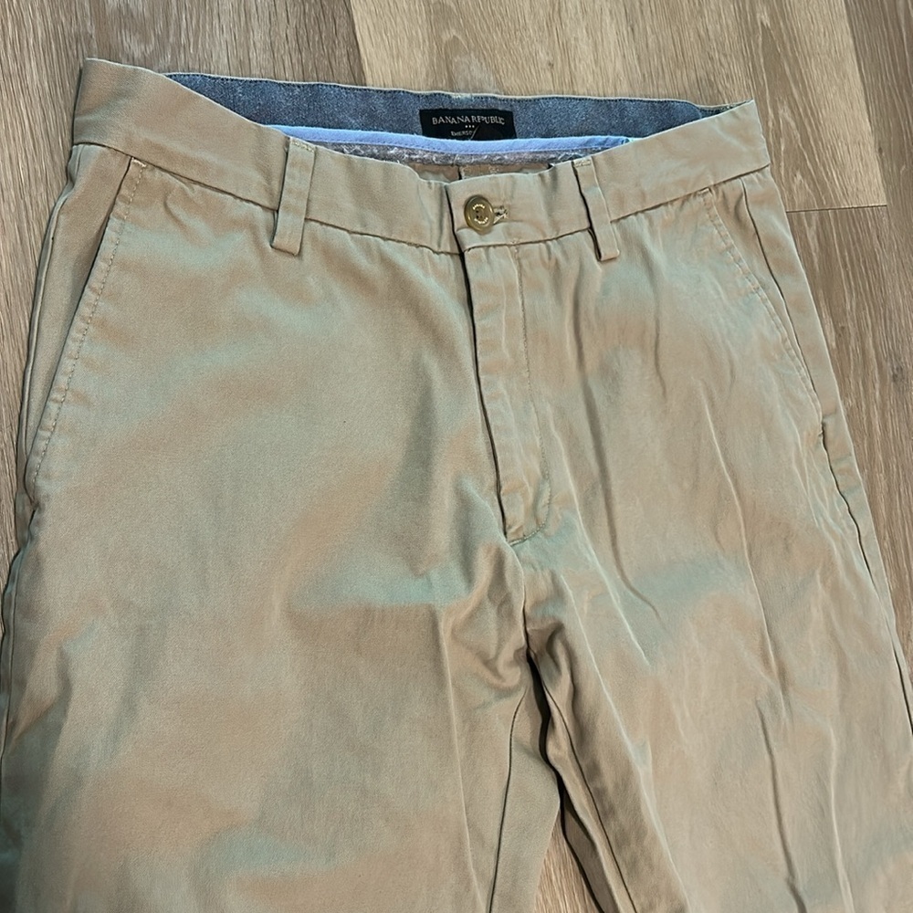 Banana Republic Emerson Chino in Brockton Beige Size 32x32 - Picture 3 of 7